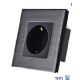 EXESHOP 16A EU Wi-Fi WALL SOCKET AL Crni (TUYA) - SWS004