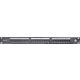 SOLARIX SX24L-6-UTP-BK-N patch panel 24x U/UTP RJ45, cat 6, Rack 19 in 1U - SX011