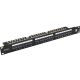 SOLARIX SX24L-6-UTP-BK-N patch panel 24x U/UTP RJ45, cat 6, Rack 19 in 1U - SX011
