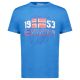 GEOGRAPHICAL NORWAY Majica kratak rukav japigal db royal blue men 254  M - SY9719H-GN