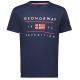 GEOGRAPHICAL NORWAY Majica kratak rukav jezolo db navy men 254 M - SY9740H-GN