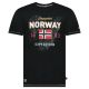 GEOGRAPHICAL NORWAY Majica kratak rukav juitre black db men 254 M - SZ2789H-GN