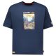 GEOGRAPHICAL NORWAY Majica kratak rukav jinto navy db men 402 M - SZ3297H-GN