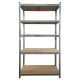 eHomeStorage Garažna metalna polica na 5 nivoa 212x100x45cm - T33-STORAGE
