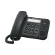 PANASONIC Žični telefon KX-TS520FXB, crna - 25966