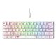 Havit tastatura KB903L transparent-bela - EP3143708