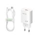 Bavin punjač 22.5w Usb A + kabl Type C bela - PC995Y - EP3145465