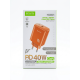Bavin punjač 40W PD Type C PC209Y narandžasta - EP3181165