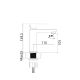 AQUACUBE Slavina za lavabo - T03478