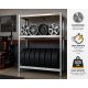 eHomeStorage Garažna metalna polica 180x120x40cm za odlaganje guma - T30-STORAGE