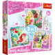 TREFL Puzzle Disney Princeze Rapunzel, Aurora I Ariel 3u1 (20,36,50 delova) - T34842