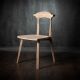 MEDA FURNITURE Luka – drvena stolica sa tapaciranim sedištem - TakuIzd45