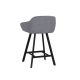 MATIS Barska stolica Mey, siva/crna - EP3150869