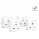 TP LINK Pametna utičnica Tapo P110 (4-kom), bela - TAPO P110(4-PACK)