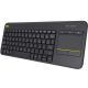 LOGITECH Bežična tastatura K400 Plus crna - TAS00586