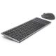 DELL KM7120W Wireless US tastatura + miš siva - TAS00941