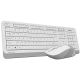 A4 TECH Bežična tastatura i miš FG1010 FSTYLERB beli - TAS00959