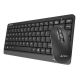 A4 TECH Bežična tastatura i miš FG1112 FSTYLER sivi - TAS01016