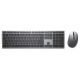 DELL KM7321W Premier Multi-Device Wireless US tastatura + miš siva - TAS01025