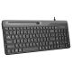 A4 TECH FK25 FSTYLER USB US crna tastatura - TAS01077