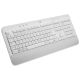 LOGITECH K650 Signature Wireless US bela tastatura - TAS01176