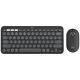 LOGITECH Tastatura i miš Pebble2 Combo US, crna - TAS01264