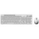 GENIUS SlimStar 8230 Wireless USB YU bela tastatura+ miš - EP1744309