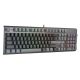 A4 TECH Žična tastatura US FS100 FSTYLER USB, crna - TAS01352