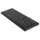 A4 TECH  Žična tastatura KD-600 X-Slim US, crna - TAS01353