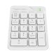 A4 TECH Bežična numerička tastatura FGK21C FSTYLER 2.4G, bela - TAS01441