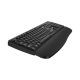 GENIUS KB-7123 Wireless USB US wireless crna tastatura - EP3061732