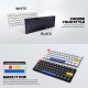 Tastatura mehanička Gaming Fantech MK311 RGB Atom AIR 61 crna (red switch) - 222338