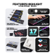 Tastatura mehanička Gaming Fantech MK314 RGB Atom AIR 108 bela (red switch) - 222634