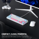 FANTECH Gejmerska mehanicka tastatura MK611 Atom X63 Space edition Rosie switch - 223707