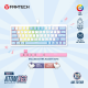 Tastatura mehanička Gaming Fantech MK611 Atom x63 AME bela (taro switch) - G223706
