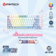 Tastatura mehanička Gaming Fantech MK612 Atom x83 AME bela (taro switch) - G223710