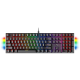 Tastatura mehanička Gaming Fantech MK855 RGB Maxfit 108 crna (blue switch) - G97844