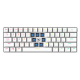 Tastatura mehanička Gaming Fantech MK857 RGB Maxfit61 FROST Space edition (Blue Switch) - G204521