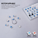 Tastatura mehanička Gaming Fantech MK857 RGB Maxfit61 FROST Space edition (Blue Switch) - G204521