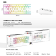 Tastatura mehanička Gaming Fantech MK857 RGB Maxfit61 FROST Space edition (Blue Switch) - G204521