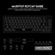 Tastatura mehanička Gaming Fantech MK858 RGB MaxFit67 crna (white switch) - G201035