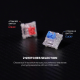 Tastatura mehanička Gaming Fantech MK874 RGB Atom 63 SkyBlue (Blue switch) - 216759