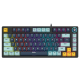 Tastatura mehanička Gaming Fantech MK875 RGB Atom 81 Navy (BLUE switch) - G214008