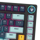 Tastatura mehanička Gaming Fantech MK875 RGB Atom 81 Navy (RED switch) - G214009