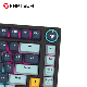 FANTECH Gejmerska tastatura MK875 Atom 81 Navy Red switch - 214009