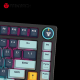 Tastatura Mehanicka Gaming Fantech MK875 RGB Atom 81 Navy (Red switch) - 214009