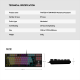 Tastatura Mehanicka Gaming Fantech MK876 RGB Atom TKL siva (Blue switch) - 210649