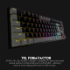 Tastatura Mehanicka Gaming Fantech MK876 RGB Atom TKL siva (Blue switch) - 210649