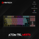 Tastatura mehanička Gaming Fantech MK876 RGB Atom TKL siva (Red switch) - 209680