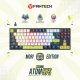 Tastatura mehanička Gaming Fantech MK877S RGB Atom 87S Mori bela (Red switch) - 221863